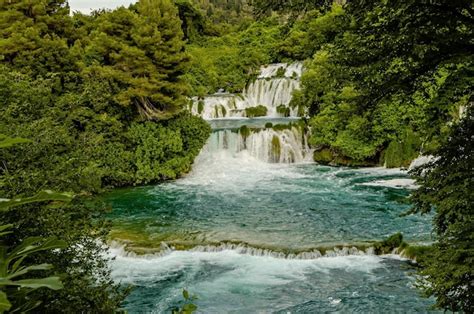 Premium Photo Waterfalls In Krka National Park In Croatia