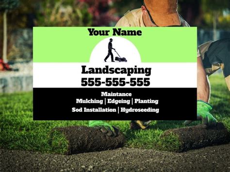 Grass Cutting Business Cards, Lawn Care Business Card, Lawn Care ...