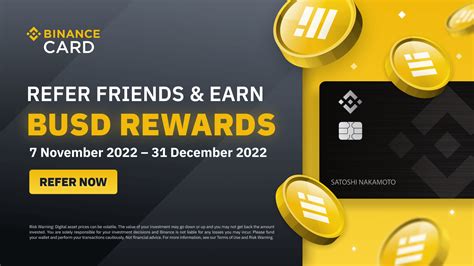 Binance Card Referral Program Refer Users To Binance Card Earn Busd