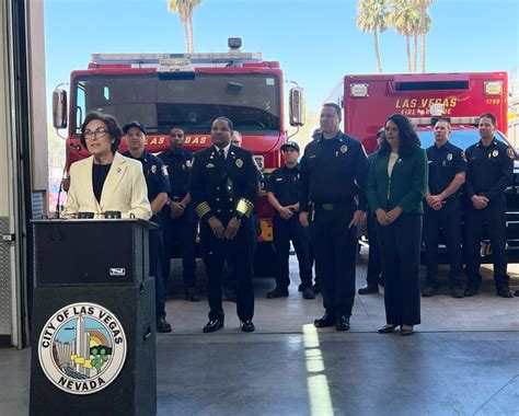 At Las Vegas Fire Station, Senator Rosen Calls on the Senate to Pass ...