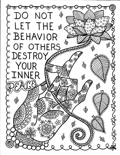 Instant Download Be Brave Coloring Book By Chubbymermaid On Etsy