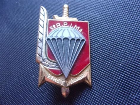 Insigne R Giment De Parachutistes D Infanterie De Marine Rpima