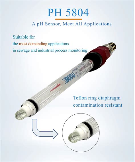 Glass Ph Electrode Desulfurization And Denitrification Water Quality