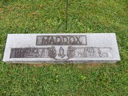 Paul S Maddox M Morial Find A Grave