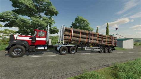 Fliegl Timber Runner Autoload Holz V1 1 FS25 Mod FS22 Mod