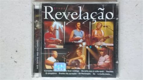 Cd Grupo Revelação Ao Vivo No Olimpo MercadoLivre