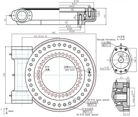 External Toothed Slewing Ring FH