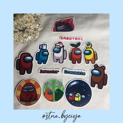 Jual Stiker Among Us Shopee Indonesia