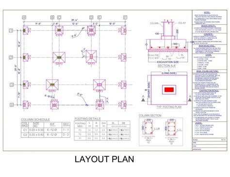 Foundation Design Layout Service in New Delhi | ID: 2852871379491