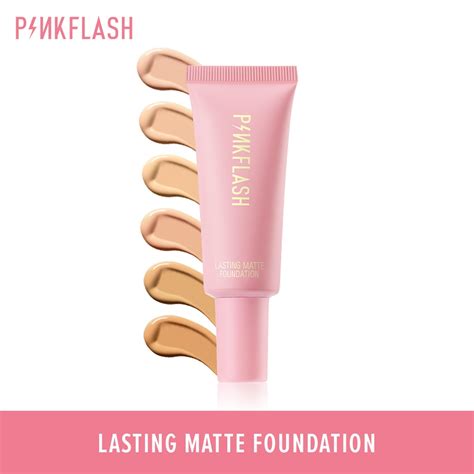 Pinkflash Pf F03 Full Coverage Lasting Matte Foundation Waterproof