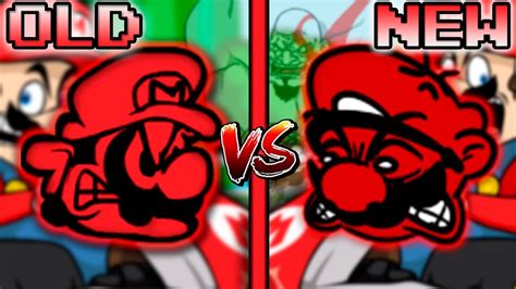 Fnf Mario S Madness V Race Traitors Old Vs New Race Mario V Vs