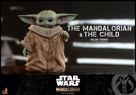 附上尤達寶寶的懸浮太空艙 Hot Toys TMS 曼達洛人曼達洛人與孩子 豪華版 The Mandalorian and The Child Deluxe