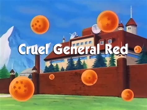 Cruel General Red Dragon Ball Wiki Fandom Powered By Wikia