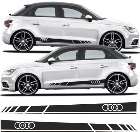 Zen Graphics Audi A1 Side Stripes Stickers