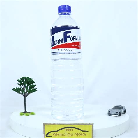 Murni Formula Air Accu Aki Kemasan 1 Liter Battery Water Lazada Indonesia