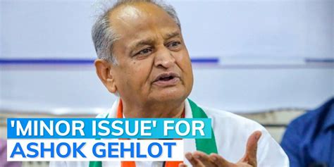 Rajasthan Crisis Ashok Gehlot In Delhi To Meet Congress Chief Sonia Gandhi Editorji