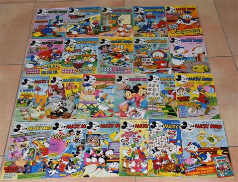 22 X Walt Disneys Micky Maus Nr 3 53 1 Auflagen 1987 Kaufen