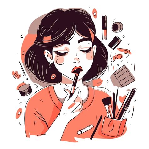 Asian beauty makeup Vectors & Illustrations for Free Download | Freepik