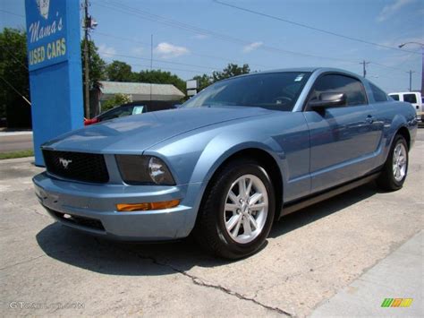 Windveil Blue Metallic Ford Mustang V Deluxe Coupe