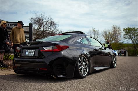 Bagged Black Lexus Rc350