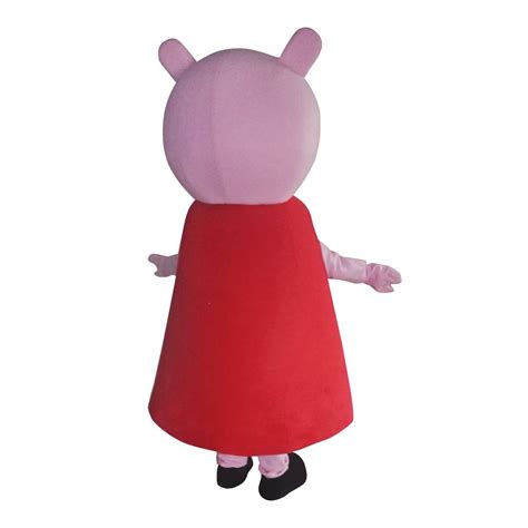 Cosplaydiy Unisex Mascot Costume Peppa Pig Cartoon Cosplay For