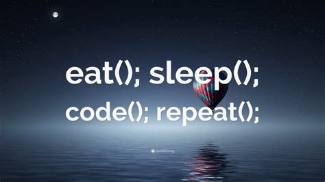 Eat Sleep Code Repeat Wallpaper By QuoteFancy