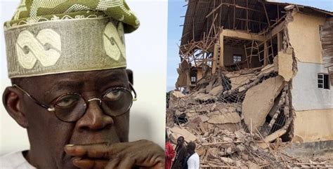 Tinubu Declares Jos Building Collapse As National Tragedy - Govima News