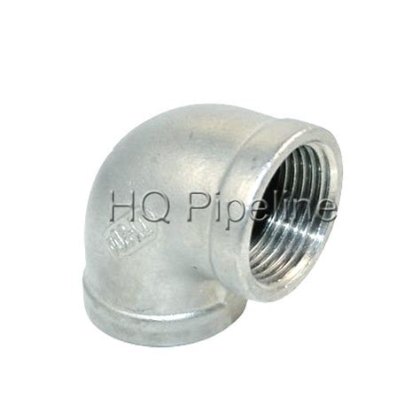 Ansi Din Bs Stainless Steel Npt Bspt Threaded Fittings Elbow