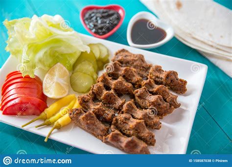 Comida Tradicional Turca Ig Kofte Foto De Stock Imagem De Anatolia