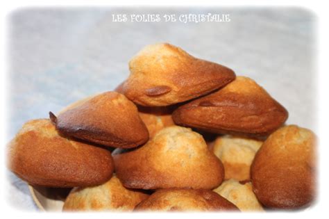 Madeleines La Vanille Les Folies De Christalie Ou Quand La