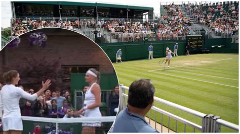 Situație incredibilă la Wimbledon Cum a reacționat franțuzoaica de