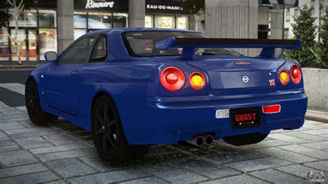 Nissan Skyline Gt R Bnr Para Gta