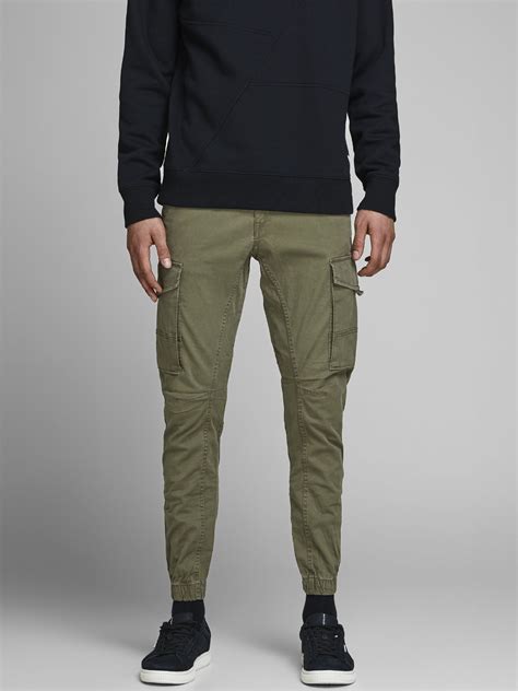 Pantalon Cargo Slim Fit Vert Foncé Jack And Jones®