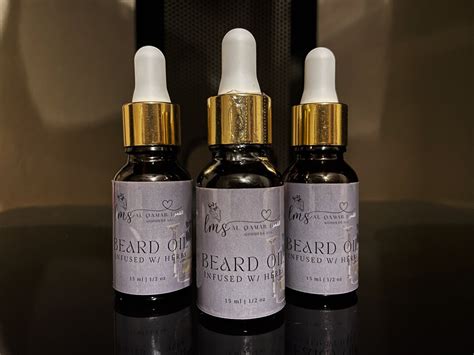 Nourishing Beard Oil Skin Care Organic Herbal Etsy