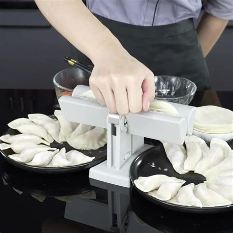 Manjia Manual Press Dumpling Wrapper Tool Household Double Head