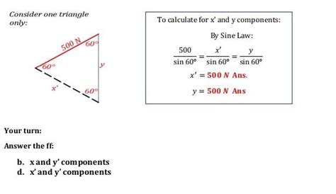 Solved Resolve The Force Into A X And Y Components B Chegg