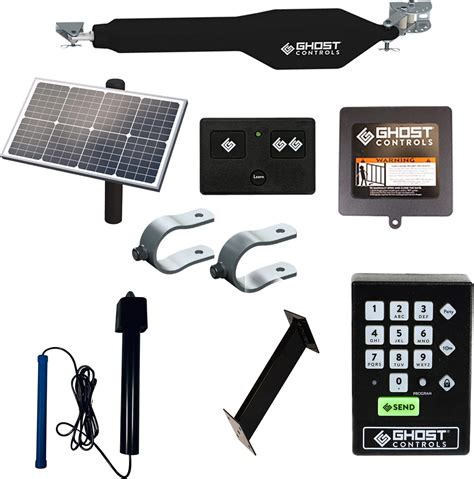 Ghost Controls Heavy Duty 30w Single Solar Automatic Gate