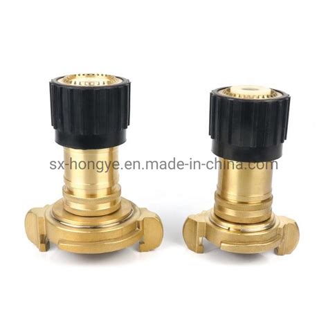 Brass Material Short Pattern Nakajima Fire Jet Spray Fire Hose Nozzle