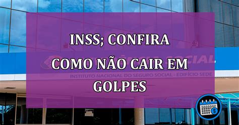 Inss Confira Como N O Cair Em Golpes Agenda Em Dia