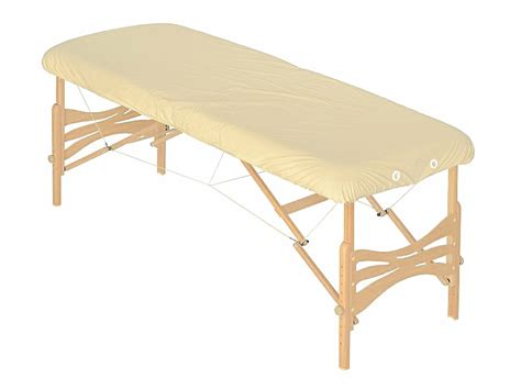 Housse PVC Beige Avec Oeillets HYGIENE TABLELYA