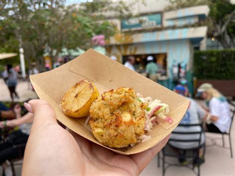 Review Coastal Eats Brings Updated Lump Crab Cake To The Epcot