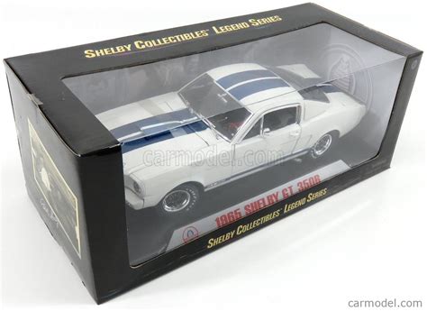 Shelby Collectibles Shelby168 Scale 118 Ford Usa Shelby Mustang Gt 350r Coupe 1966 Signed