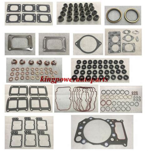 Komatsu 6D170 New Complete Gasket Set 6241 K1 9900 6241 K2 9900