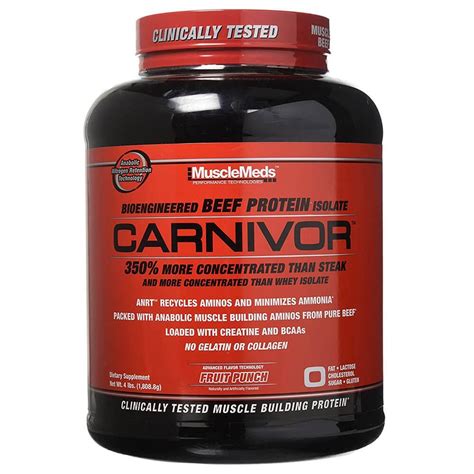 Musclemeds Carnivor Beef Protein Isolate A1 Protein