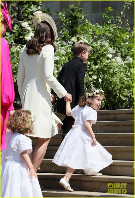 Kate Middleton Arrives with Page Boys & Bridesmaids at Royal Wedding ...