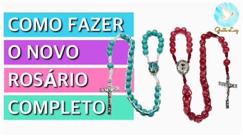 Como Fazer O Novo Ros Rio Completo Grata Luz Youtube