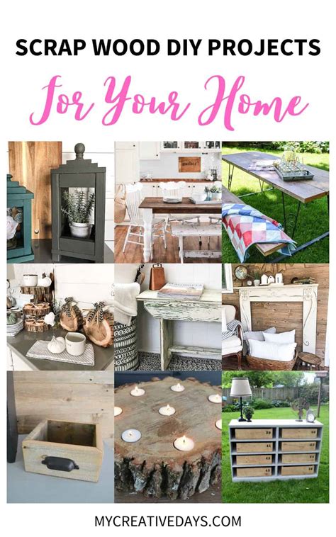 21 Scrap Wood Diy Projects For Your Home My Creative Days