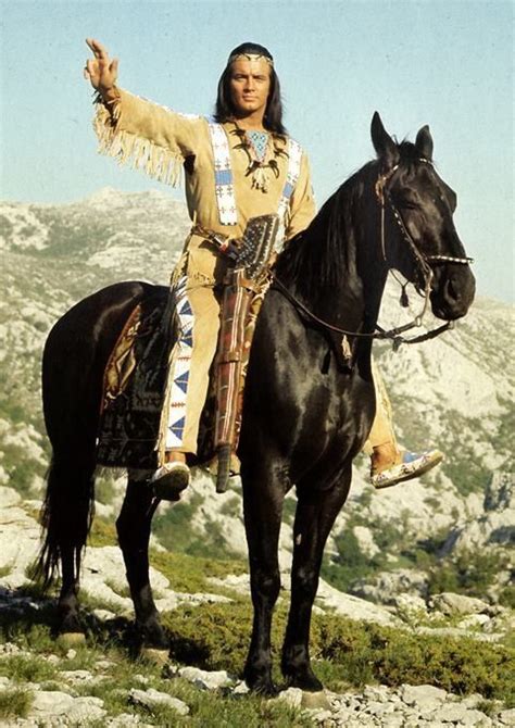 Native American Man on Horseback