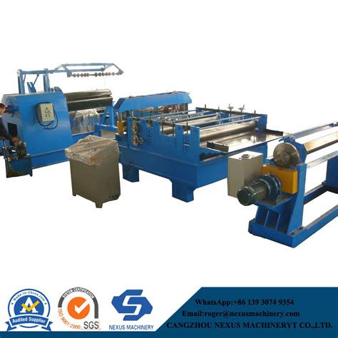 China Automatic Hydraulic Or Semi Automatic Carbon Steel Strip Slitting