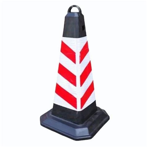 PVC Plastic Reflective Traffic Cone at Rs 650 in Kamrup | ID: 2852302900662